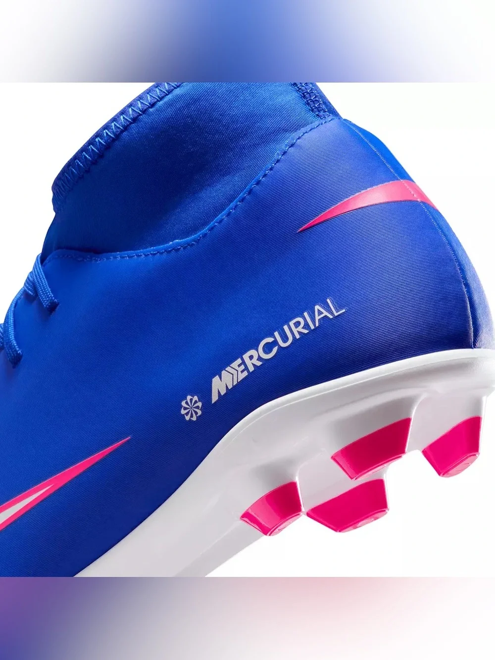 NEW Nike Mercurial Superfly 10 Club FG/MG Soccer Cleats Racer Blue M 6.5 W 8